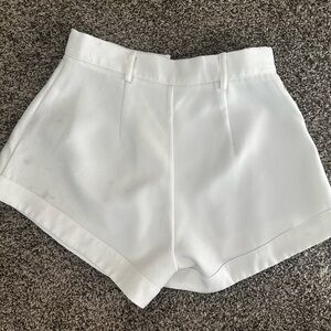 White Fox white shorts